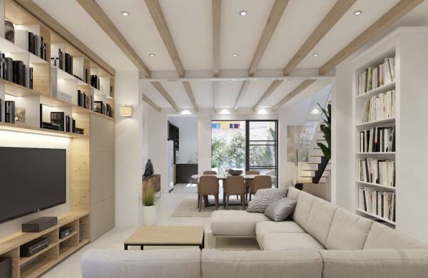 Traditionelles Stadthaus Pollensa im neuen, komplett renovierten Stil mit Pool und Patio zu verkaufen