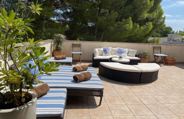 Penthouse in Puerto Pollensa Mallorca in second sea line for sale
