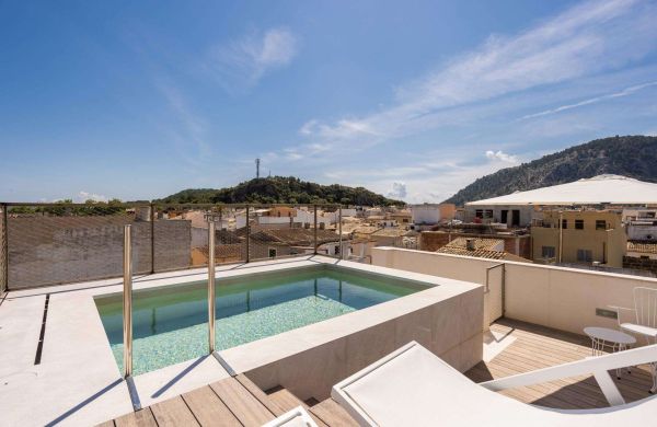 Contemporary Passive House with Saltwater Pool for Sale in Pollensa