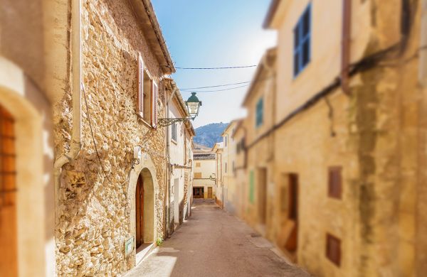 Beautifully reformed townhouse Pollensa Mallorca with panoramic views