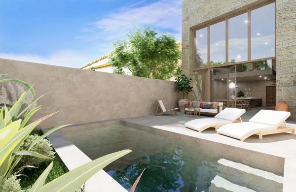 Parcela en venta en Muro Mallorca con licencia de construcción