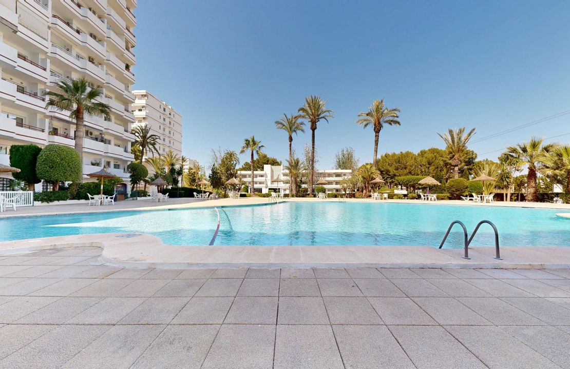 Apartment in Puerto Alcudia with community pool and panoramic views