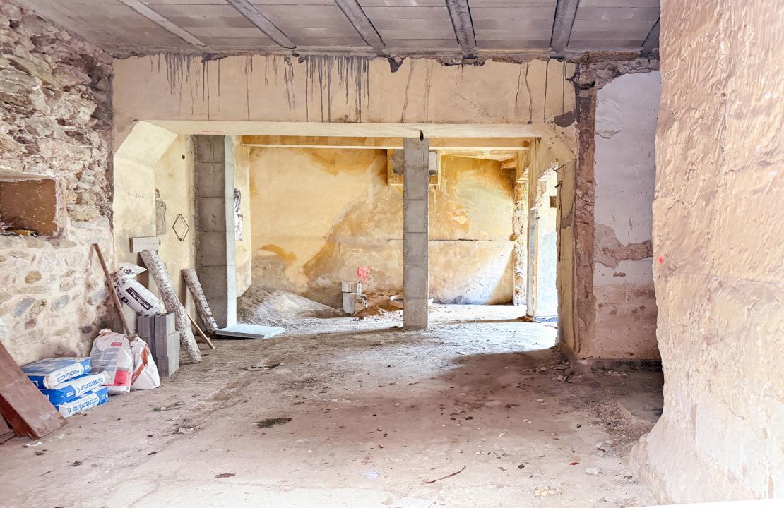 Casa señorial histórica en Pollensa con jardín, garaje y terrazas – Proyecto de renovación
