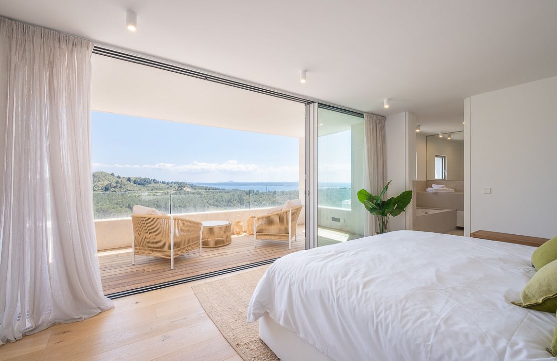 Moderne Neubauvilla mit Meeresblick in Bonaire, Alcudia