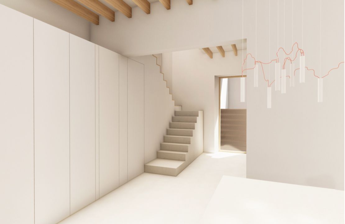 Casa adosada de lujo Pollensa completamente renovada con piscina y garaje en venta