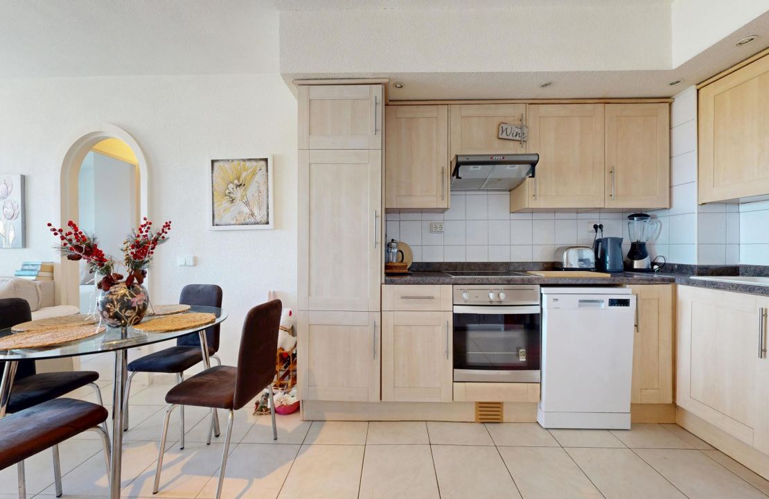 Apartment in Puerto Alcudia with community pool and panoramic views