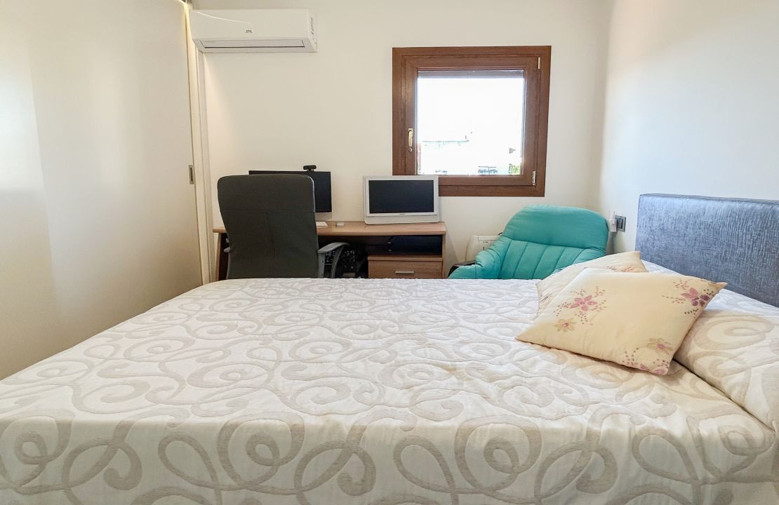 Newly refurbished top floor apartment for sale in Can Picafort with spacious terraces and parking space