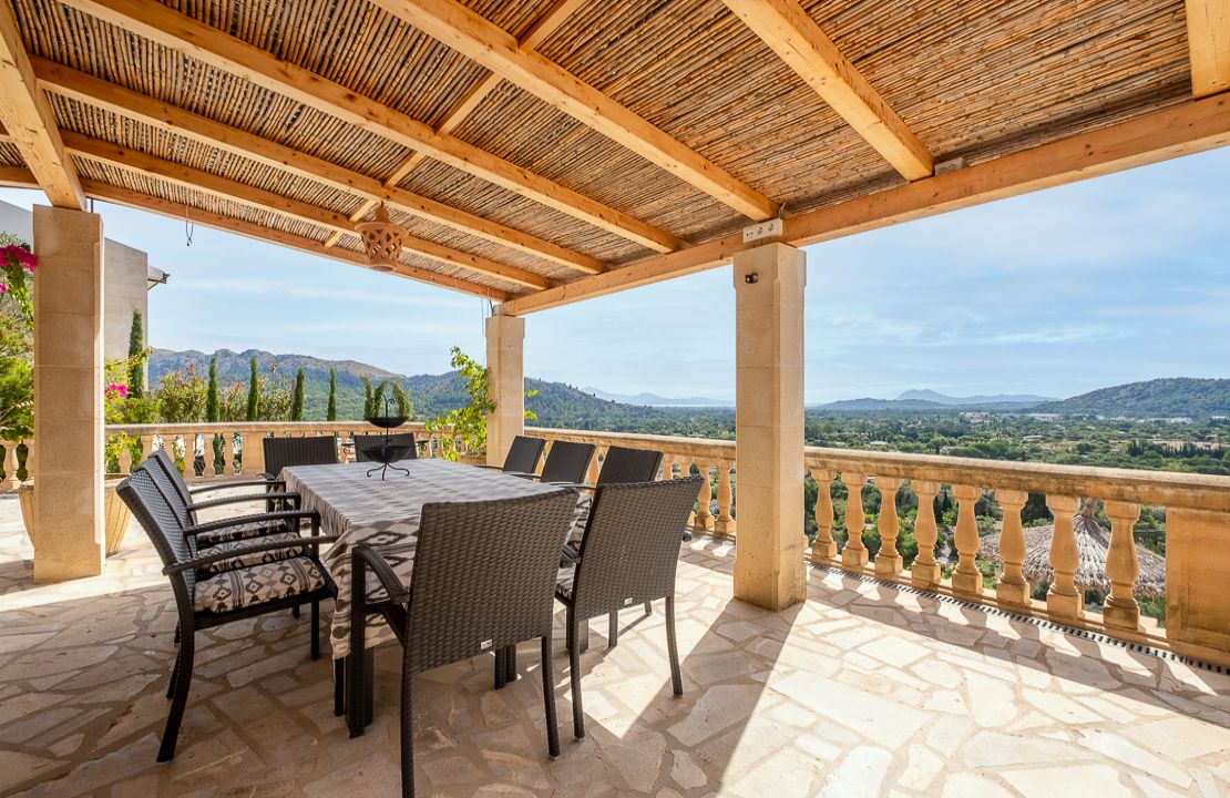 Impresionante Villa en la exclusiva zona de La Font, Pollensa con hermosas vistas sobre el valle!