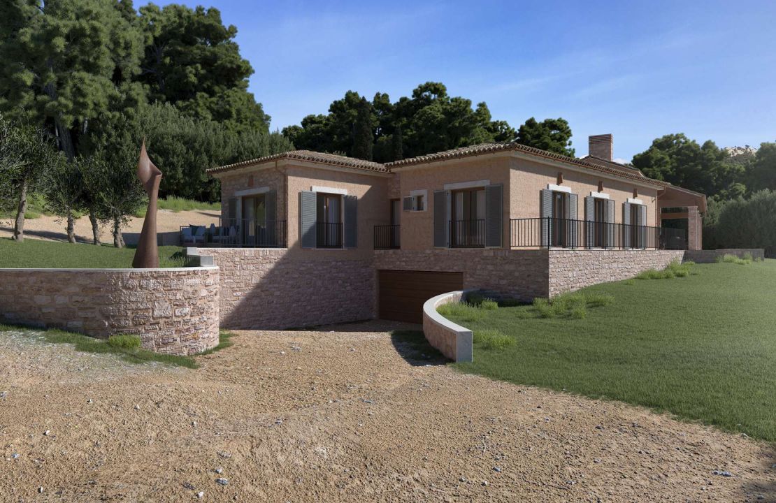 Spectacular location, with native trees and a few minutes from the sea