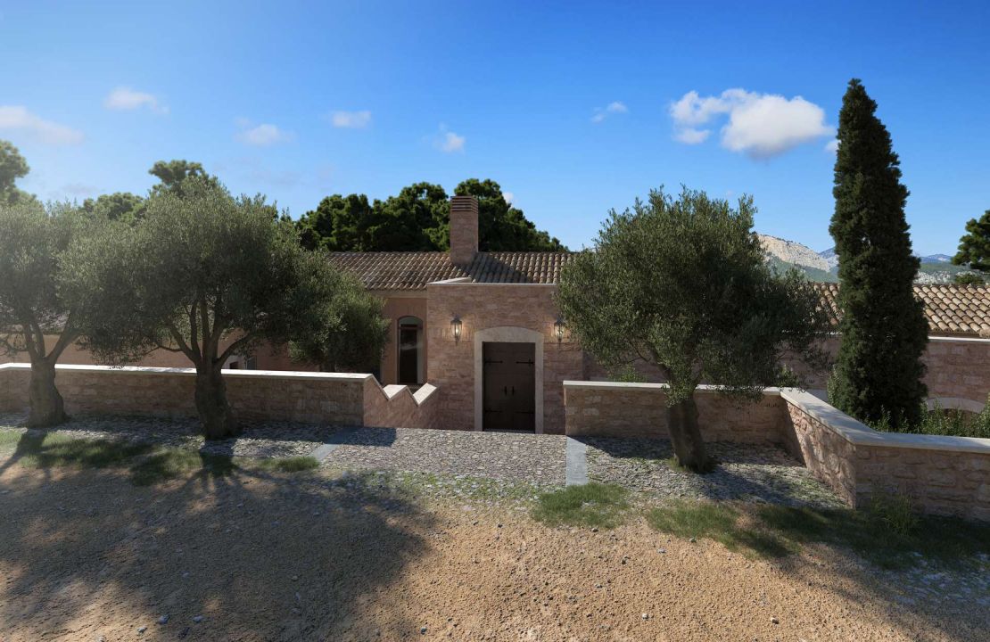 Spectacular location, with native trees and a few minutes from the sea