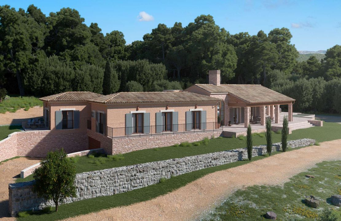 Spectacular location, with native trees and a few minutes from the sea