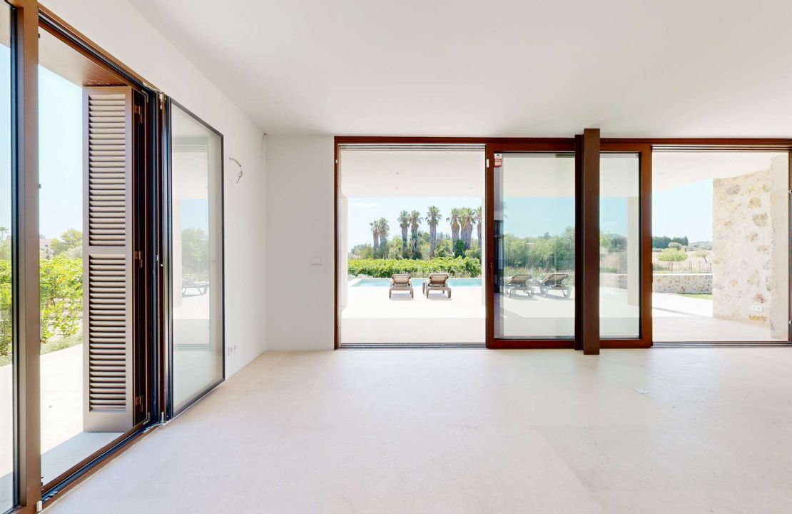 Impresionante finca de nueva construcción con viñedo en venta en Alcudia