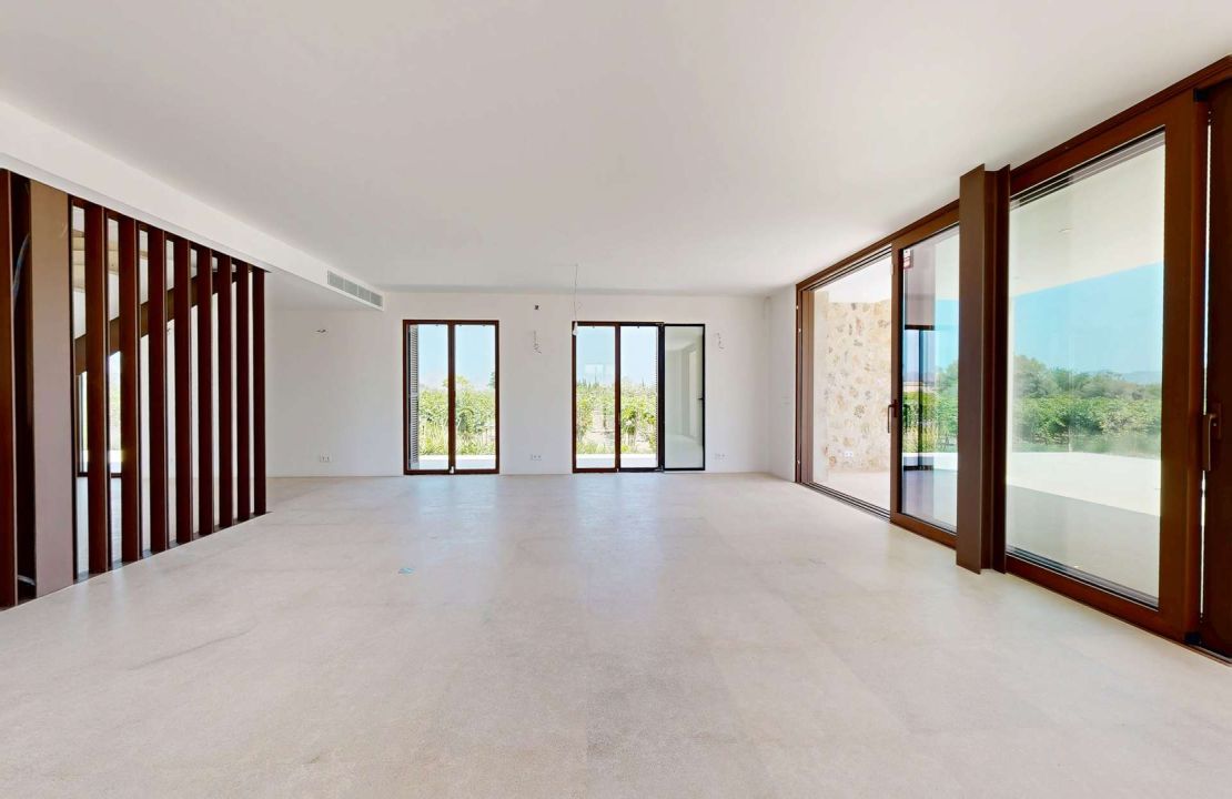 Impresionante finca de nueva construcción con viñedo en venta en Alcudia