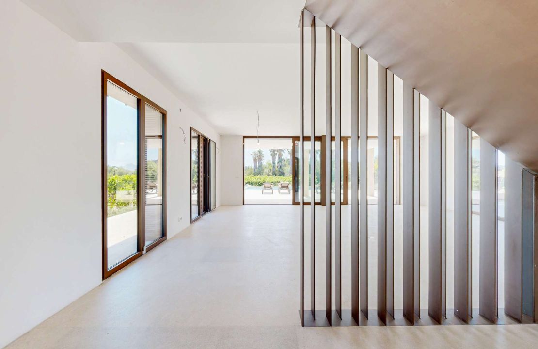 Impresionante finca de nueva construcción con viñedo en venta en Alcudia