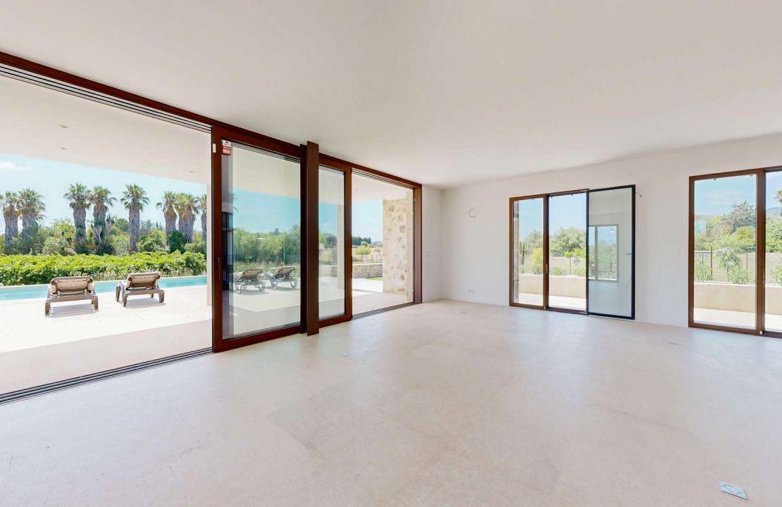 Impresionante finca de nueva construcción con viñedo en venta en Alcudia