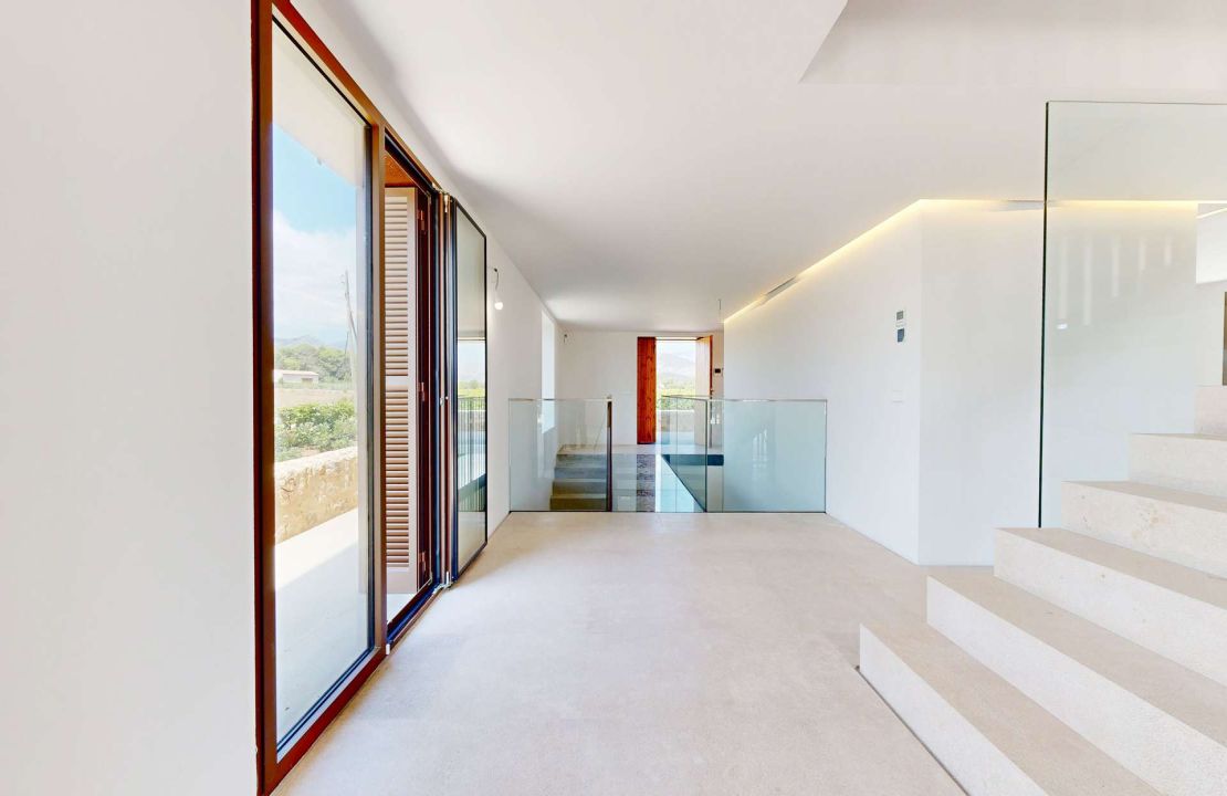 Impresionante finca de nueva construcción con viñedo en venta en Alcudia