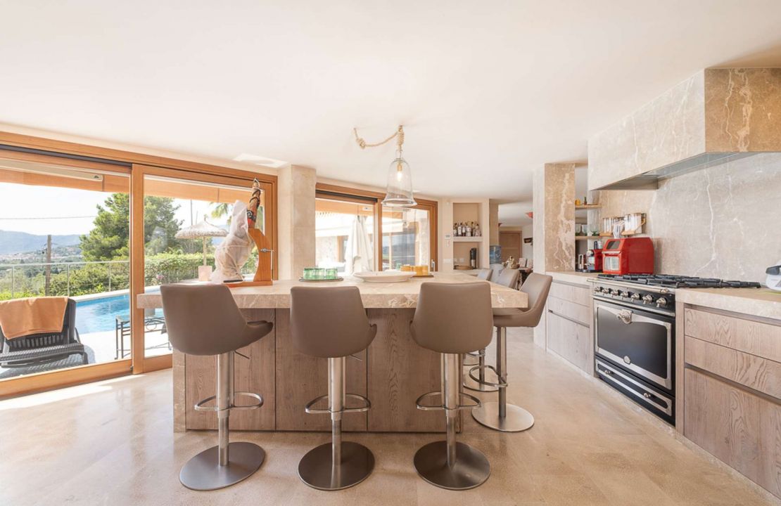Einzigartige Villa in der exklusiven Gegend von La Font, Pollensa mit herrlichem Blick über das Tal!