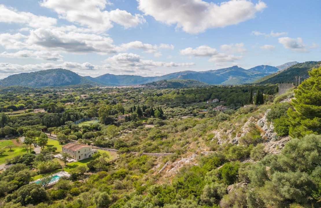 Einzigartige Villa in der exklusiven Gegend von La Font, Pollensa mit herrlichem Blick über das Tal!