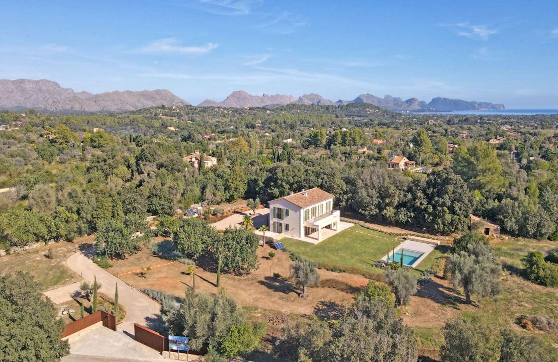 Neuerbautes Landhaus in der Nähe von Pollensa Mallorca zu verkaufen
