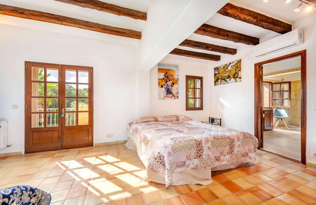 Wunderschöne Finca in Alcudia Norden Mallorca mit Gästehaus, Pool und eingewachsenem Garten