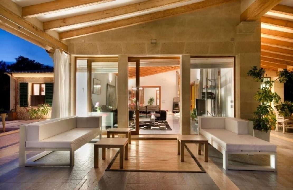 Landhaus in der Nähe des Golfplatzes von Pollenca