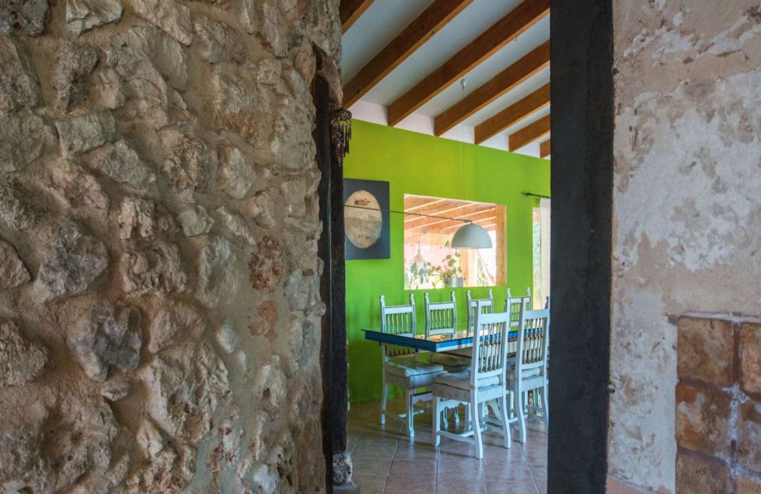Finca Sa Pobla con antiguo molino