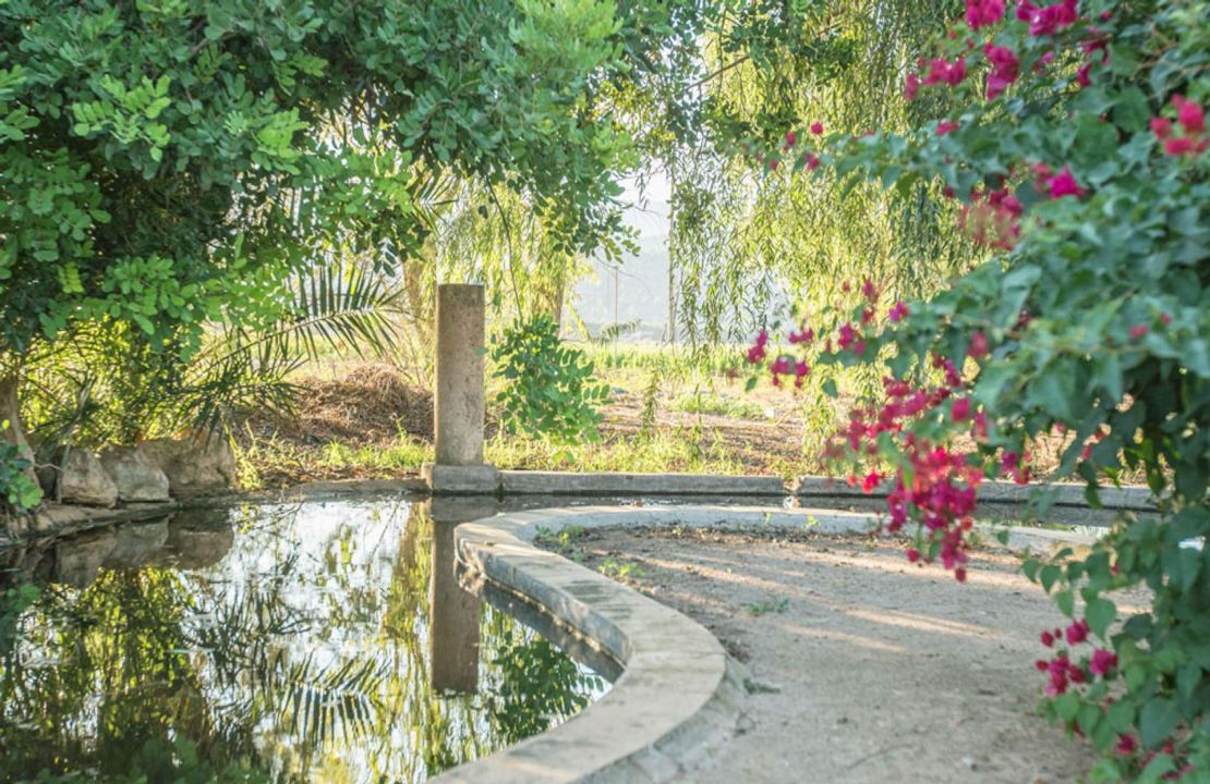 Finca Sa Pobla con antiguo molino