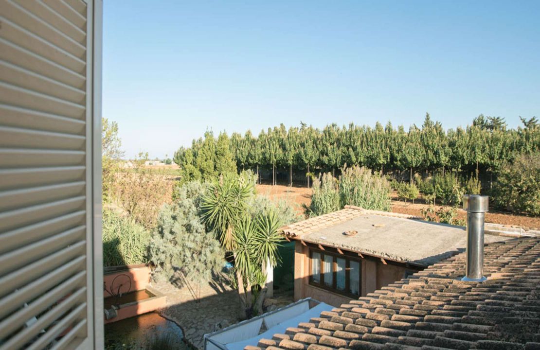 Finca Sa Pobla con antiguo molino
