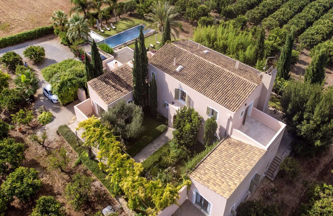 Finca de lujo en venta cerca de Buger con licencia de alquiler vacacional