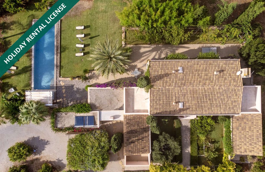 Finca de lujo en venta cerca de Buger con licencia de alquiler vacacional
