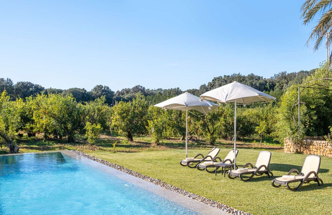 Finca de lujo en venta cerca de Buger con licencia de alquiler vacacional