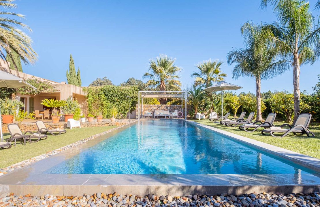 Finca de lujo en venta cerca de Buger con licencia de alquiler vacacional