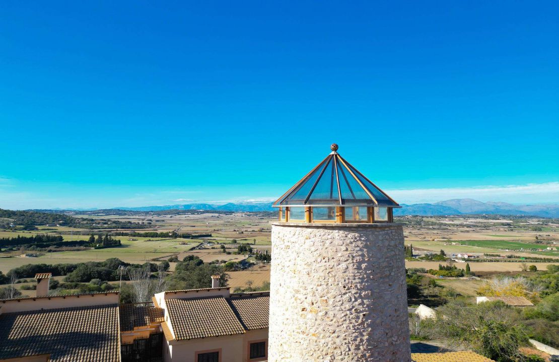 Unglaubliches Haus mit einer Mühle in Santa Margalida, Mallorca