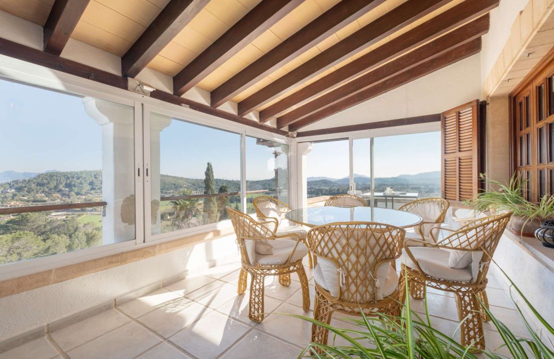 Wonderful located Villa in the area of El Vila Puerto Pollensa with stunning sea views
