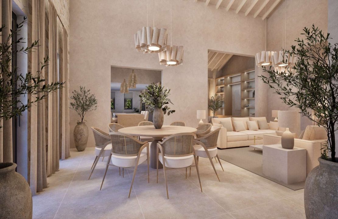Historische Villa zweite Linie zum Meer in der exklusiven Gegend Mal Pas in Alcudia zu verkaufen