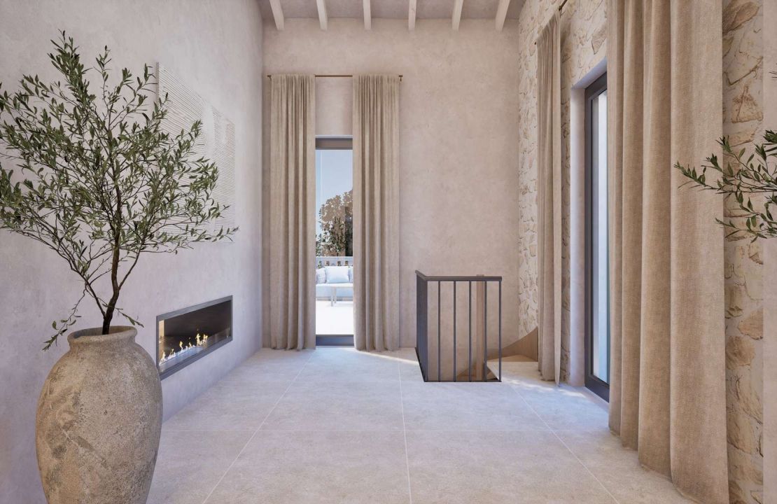 Historische Villa zweite Linie zum Meer in der exklusiven Gegend Mal Pas in Alcudia zu verkaufen