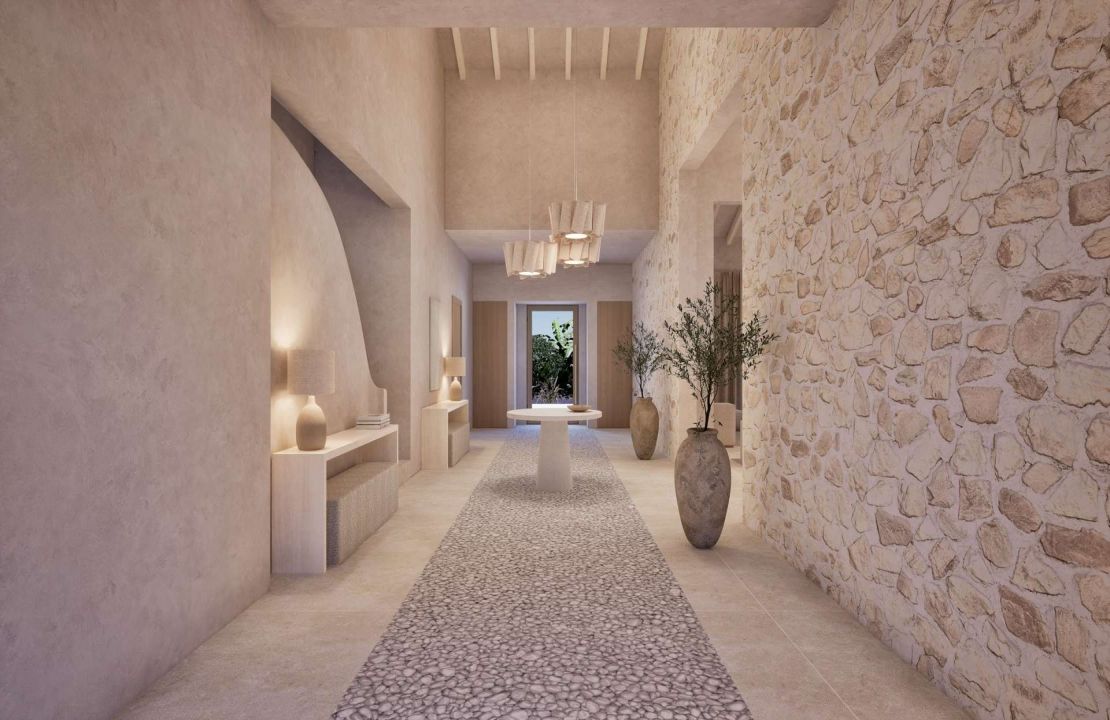 Historische Villa zweite Linie zum Meer in der exklusiven Gegend Mal Pas in Alcudia zu verkaufen
