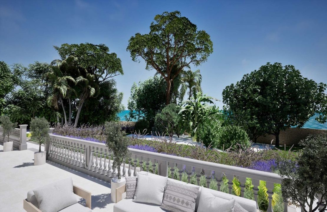 Historische Villa zweite Linie zum Meer in der exklusiven Gegend Mal Pas in Alcudia zu verkaufen