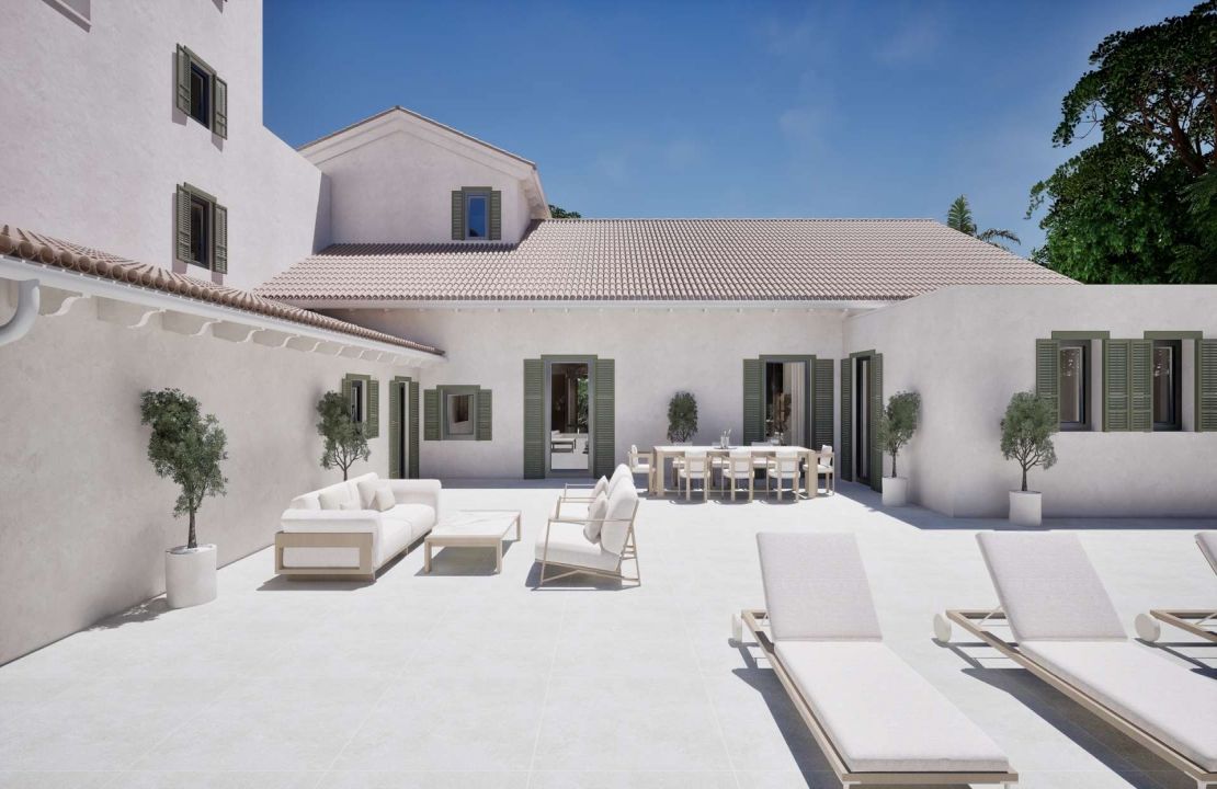 Historische Villa zweite Linie zum Meer in der exklusiven Gegend Mal Pas in Alcudia zu verkaufen