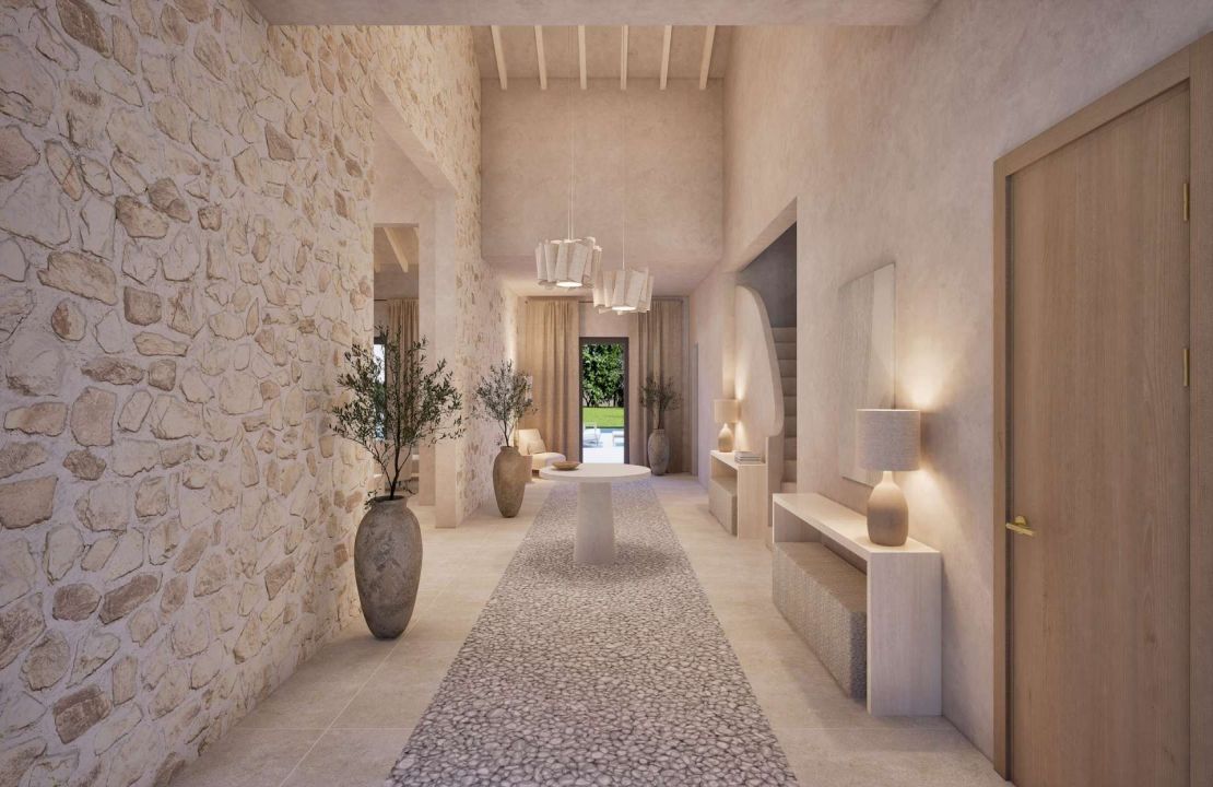 Historische Villa zweite Linie zum Meer in der exklusiven Gegend Mal Pas in Alcudia zu verkaufen