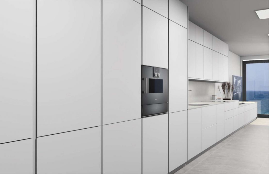 Wohnung in erster Meereslinie im Bau in Can Picafort mit privatem Parkplatz.