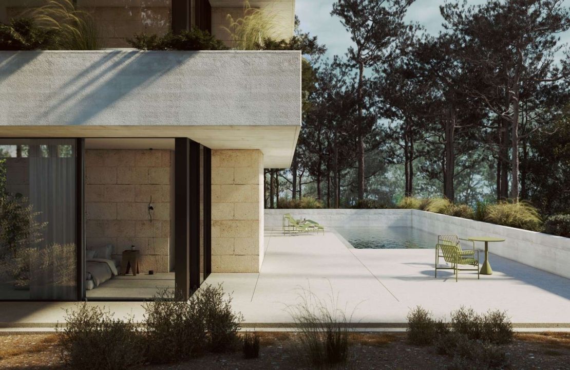 Plot with project and licence for two 3-bedroom luxury villas in Crestatx, Mallorca
