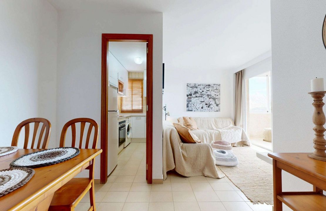 Puerto Pollensa gepflegtes Apartment mit Meerblick und Pool zu verkaufen