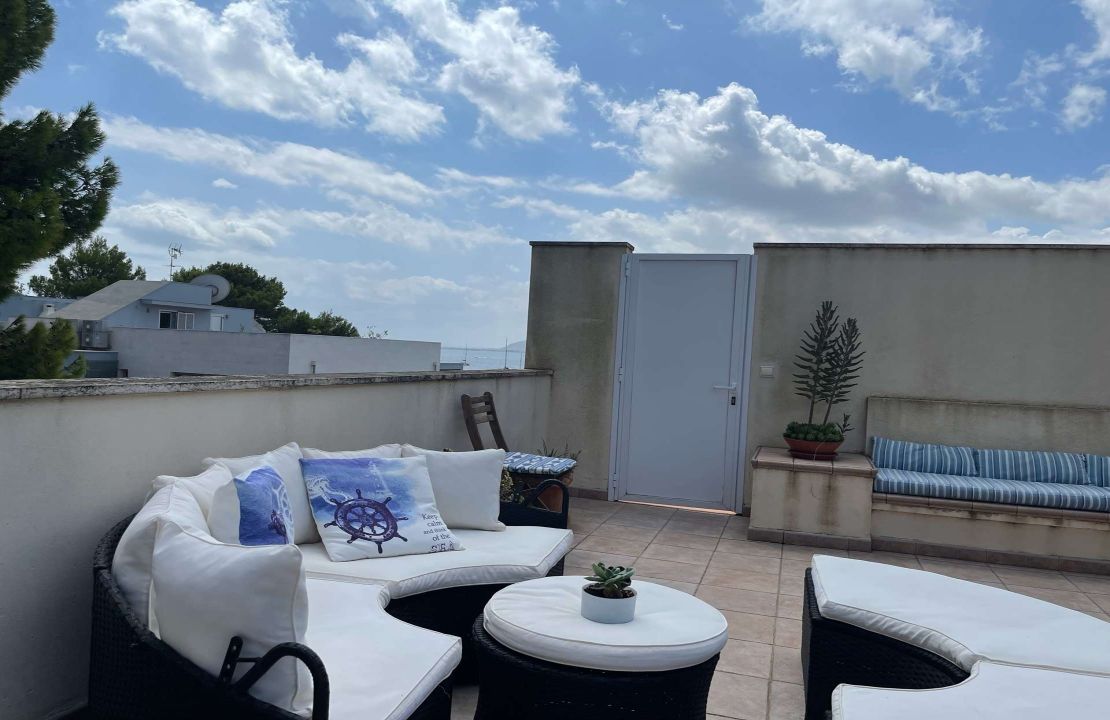 Penthouse in Puerto Pollensa Mallorca in second sea line for sale