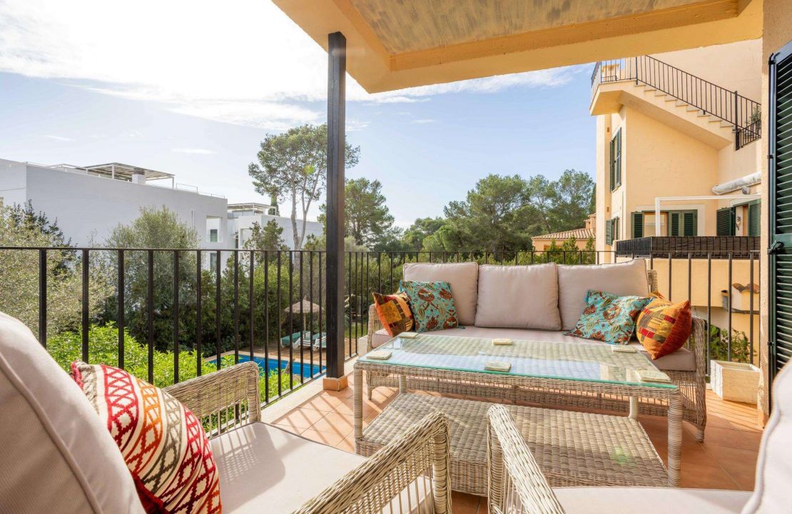Apartment mit 4 Schlafzimmer und Gemeinschaftspool in Puerto Pollensa, Mallorca