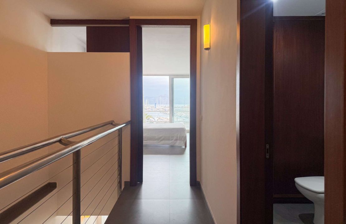 Puerto Pollensa modern duplex apartment FRONT LINE SEA for rent