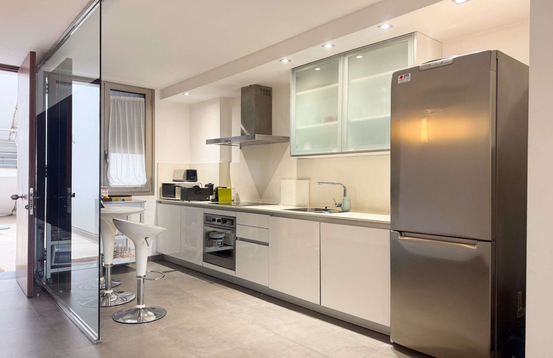 Puerto Pollensa modern duplex apartment FRONT LINE SEA for rent