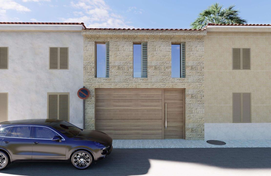 Parcela en venta en Muro Mallorca con licencia de construcción
