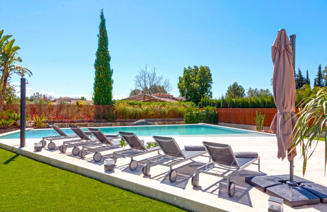 Moderne Villa mit Pool, Sauna und Fitnessraum in begehrter Wohnlage Crestatx bei Sa Pobla