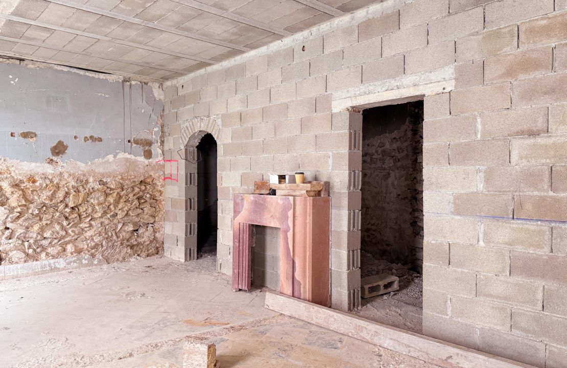 Casa señorial histórica en Pollensa con jardín, garaje y terrazas – Proyecto de renovación
